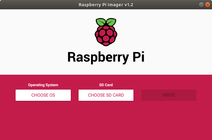 raspberry pi imager instalador