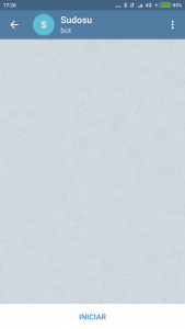 Iniciar conversación con nuestro bot de Telegram