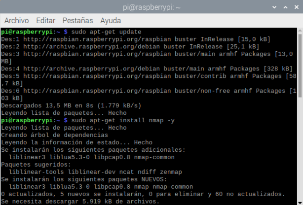 Instalación de NMAP 