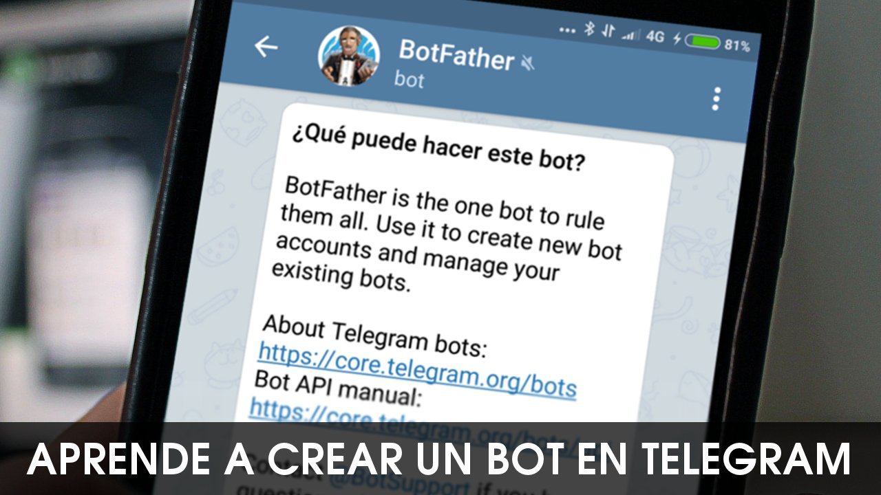 Miniatura de como crear un bot en telegram
