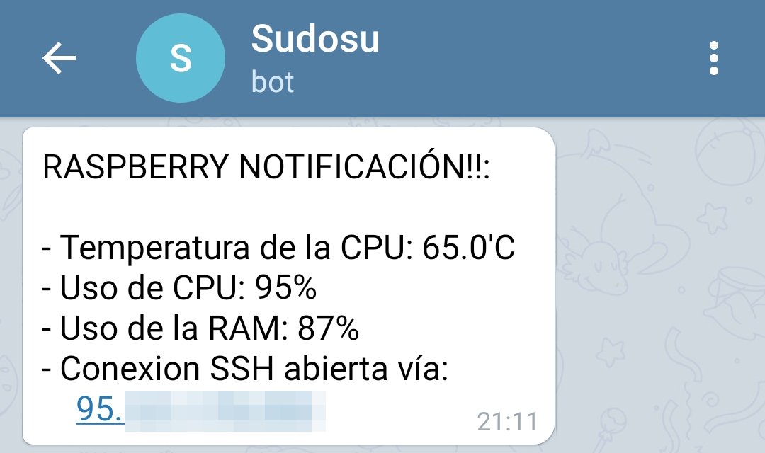 Ejemplo de como mejora la seguridad de Raspberry